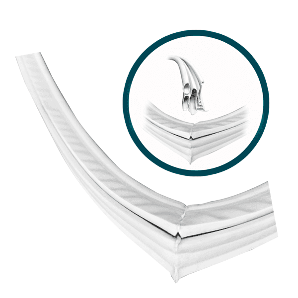 Cortina reforzada PvC para cava cuarto -30°+50°c rollo 50 mts 200mm 2mm RGC