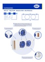 Evaporador bajo perfil 5.4kW 5HP 220V PH1 18.441 BTU MBP 5 fan 12 pulg con resistencia LPM-5.4/27 RGC 