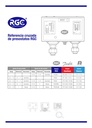 Presostato dual R22 - R404A - R507 - R134a reset auto/auto flare P830E RGC