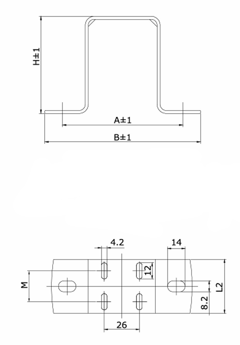 Base para aspa motor de 18w - 22w - 34w - 50w