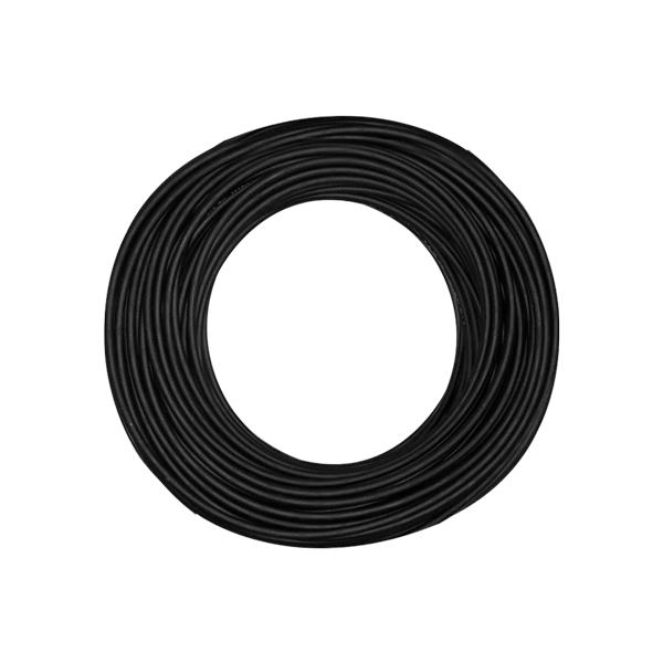 Tubo capilar thermoplastico negro 2.6mm interno 5.8mm externo RGC por metro