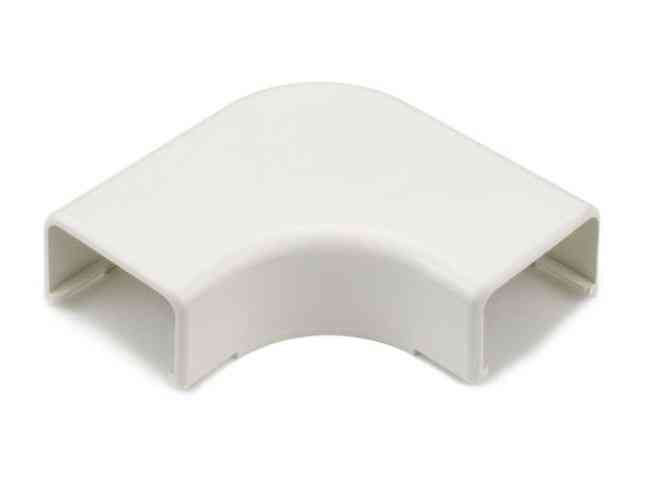 Vertical elbow for PVC HACV trunking 90x65mm RGC	
