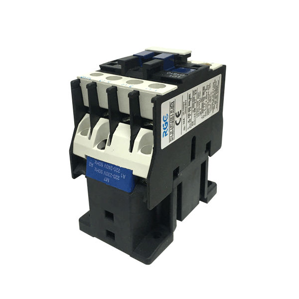 Contactor 3 polos 18 AMP bobina 240V 60hz contacto auxiliar RGC
