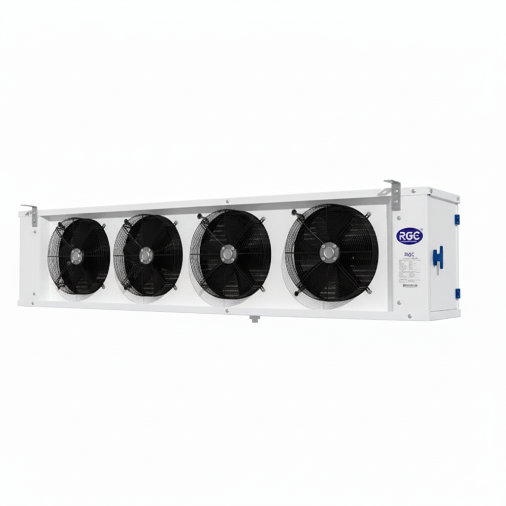 Cold room evaporator 17.1kW 15 HP 220V PH3 58.397 BTU LBP 4 fan 20 in with heater IDL-17.1/100T RGC
