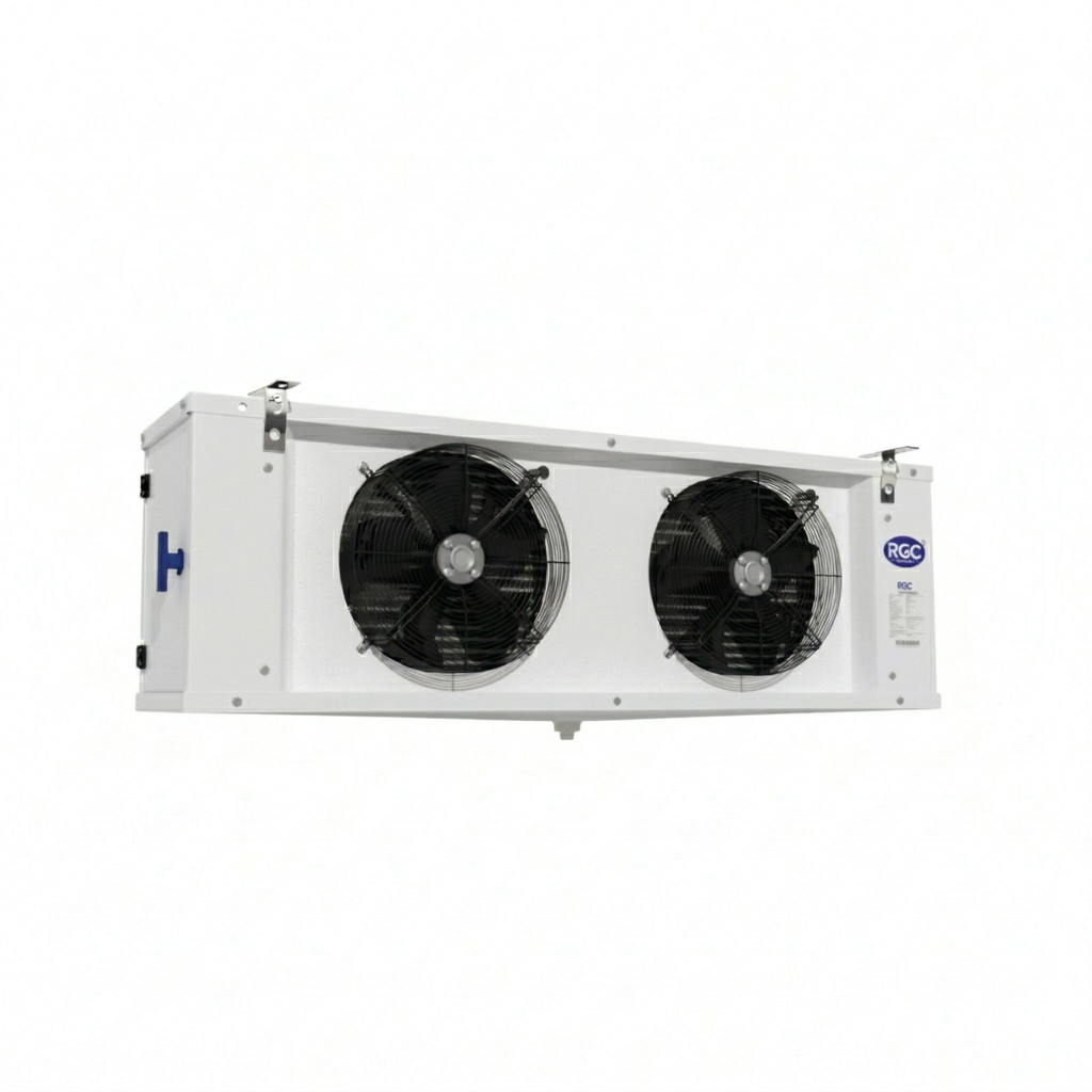Cold room evaporator 2.2kW 1.5 HP 220V PH1 7.506 BTU MBP 2 fan 14 in with heater IDM-2.2/12 RGC