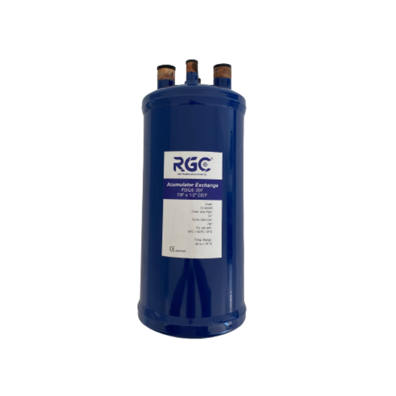 Suction accumulator heat exchanger  1-5/8 x 3/4 inch ODF FDQE-210 RGC