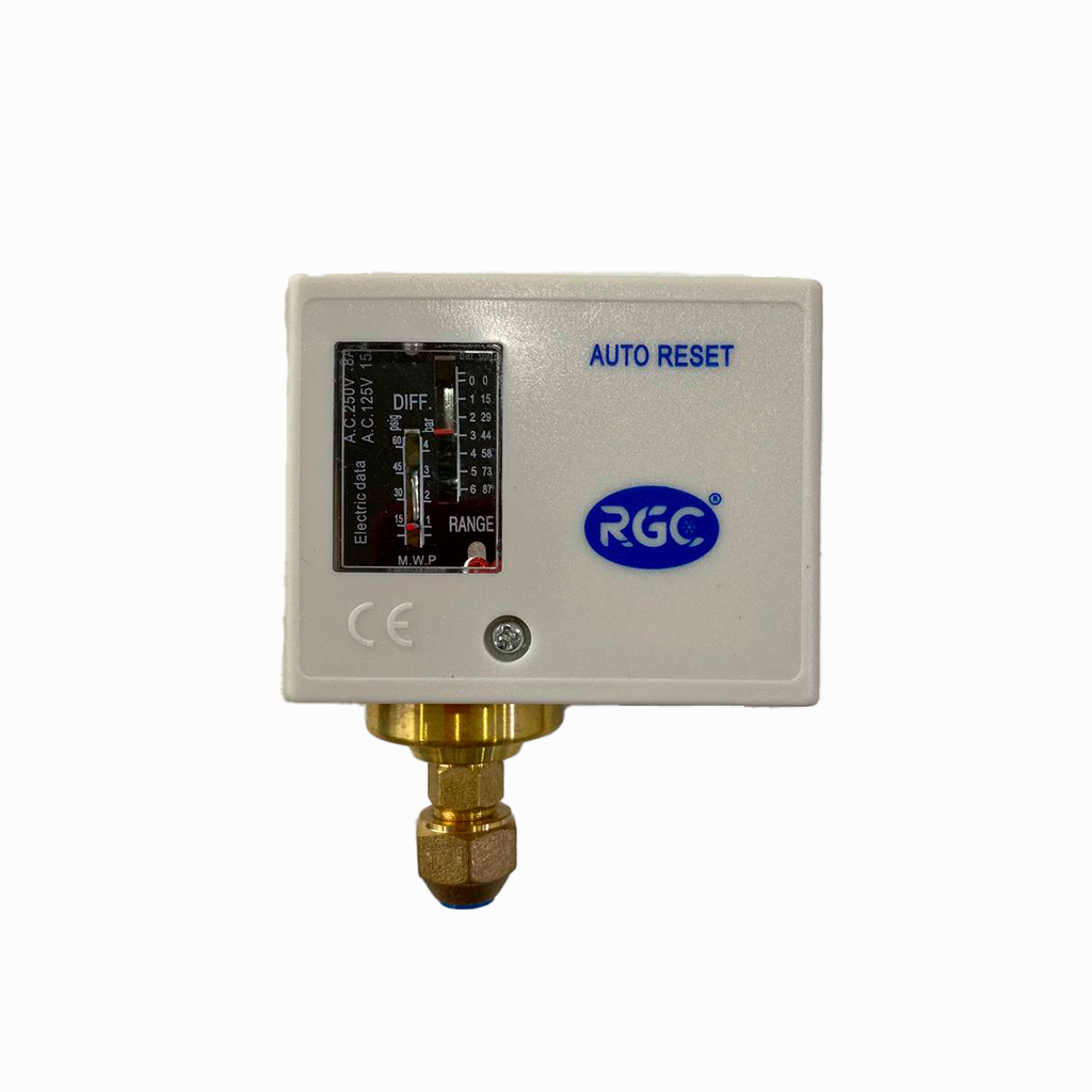 Low pressure control R22 - R404A - R507 - R134a reset automatic flare P506E RGC