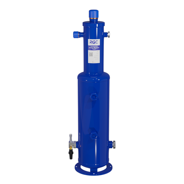 Separador de aceite centrifugo con reservorio 1-1/8 pulg RGC