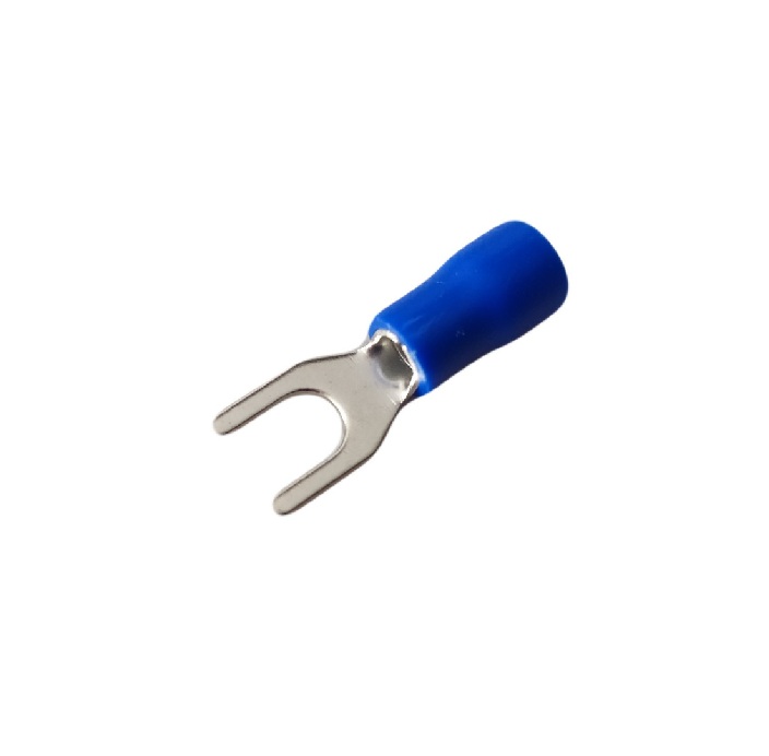 Terminal tipo U 14-16 AWG 1/4 forro azul 100 pzs RGC (copia)