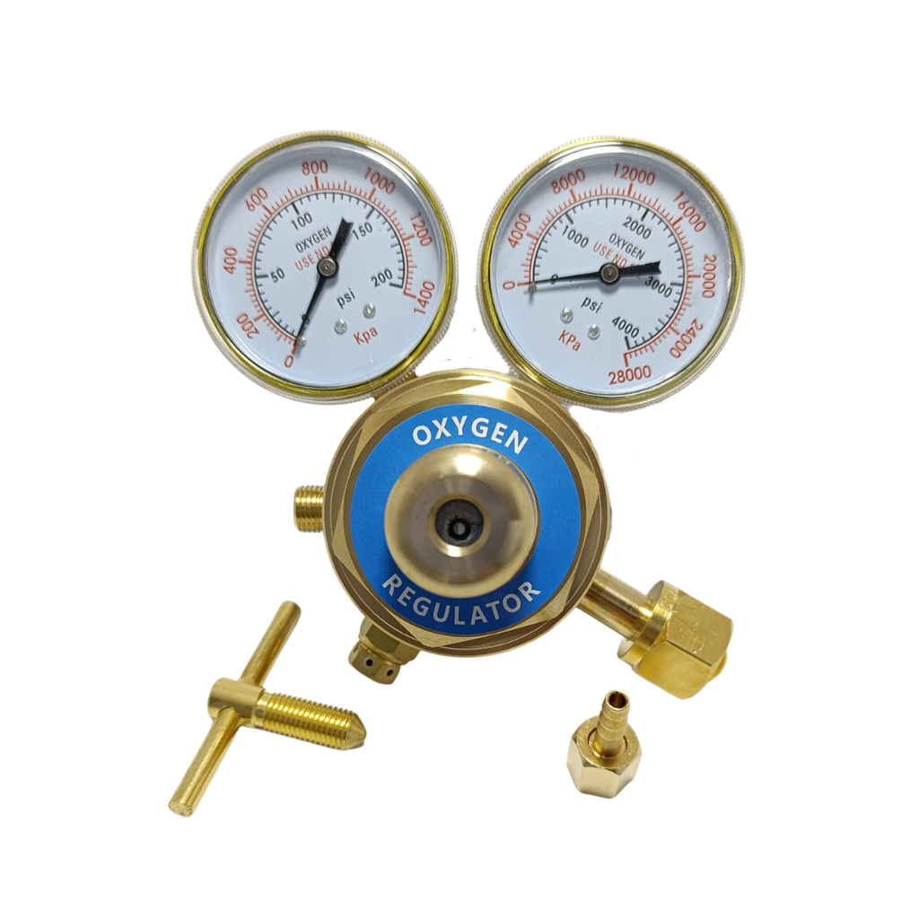 Regulador oxigeno 0 a 200 PSI 0 a 4.000 PSI RT-Oxy RGC