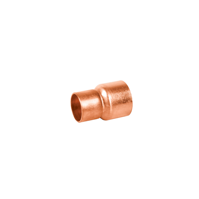 Copper coupling reducing 1-3/8 - 7/8 in