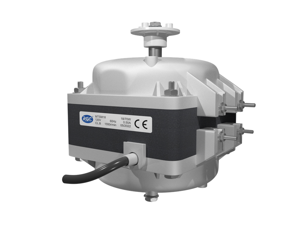 Shaded pole motor 34W 110V-220V 60Hz 1550 R.P.M. CCW MPSB34 RGC 
