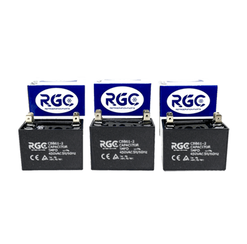 Run capacitor 5 MFD 450V CBB61-2 RGC