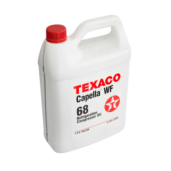 Aceite mineral galon r-22 texaco capella wf 68 usa original