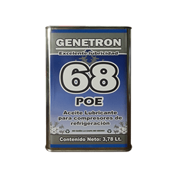 Aceite polyol ester galon r-134a - r-404a genetron 68