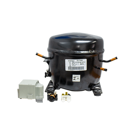 Compresor domestico 1/4 hp r-134 110v 3 tubos m-b embraco ffu70hak