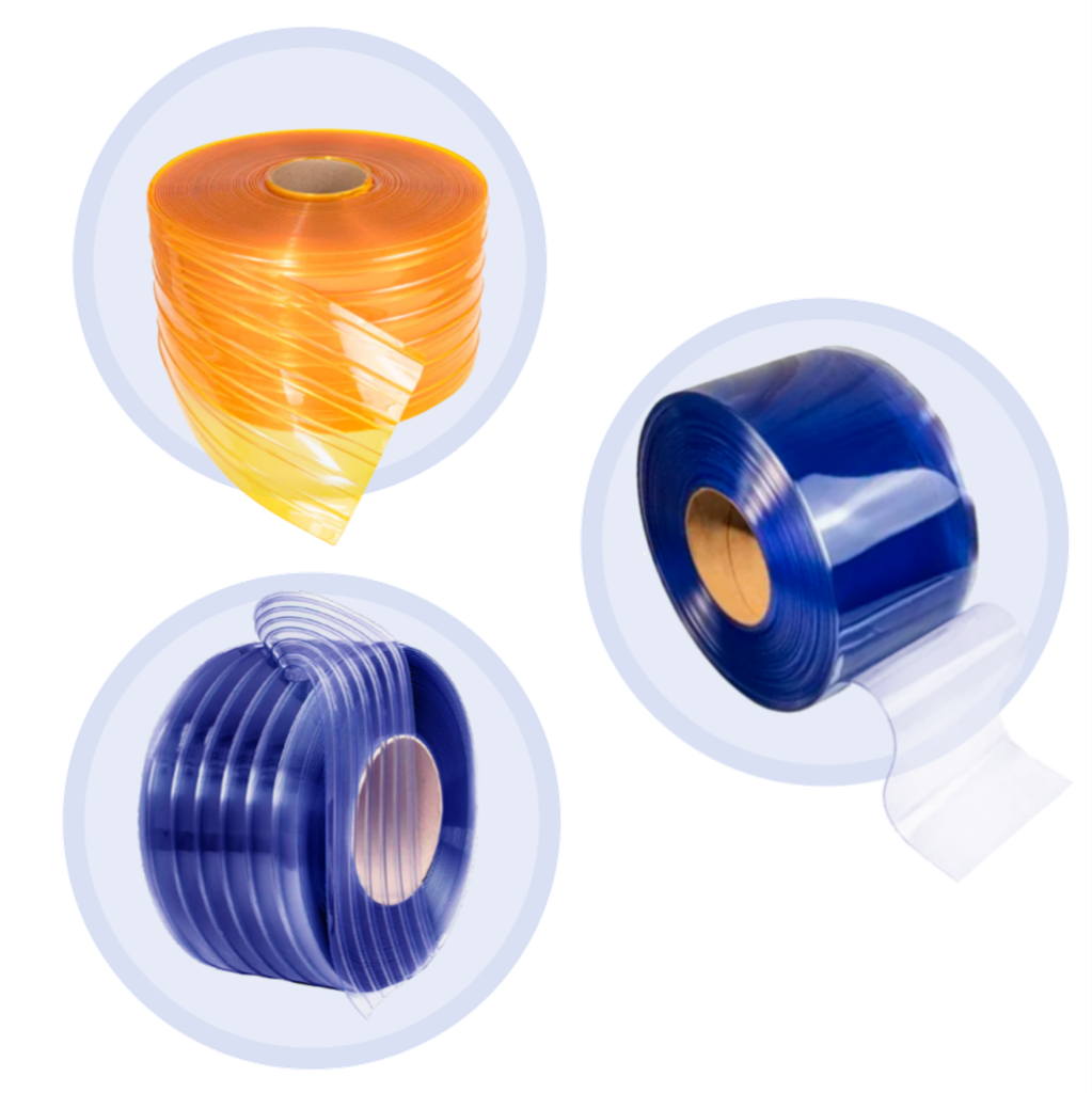 Cold Room Accesories / PVC Strip Curtain for Cold Rooms