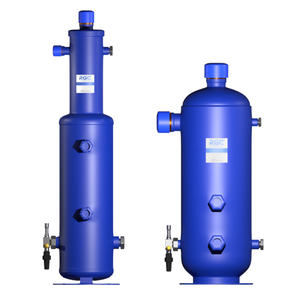 Refrigeration Components / Centrifugal oil separators with reservoir FDWC SERIES