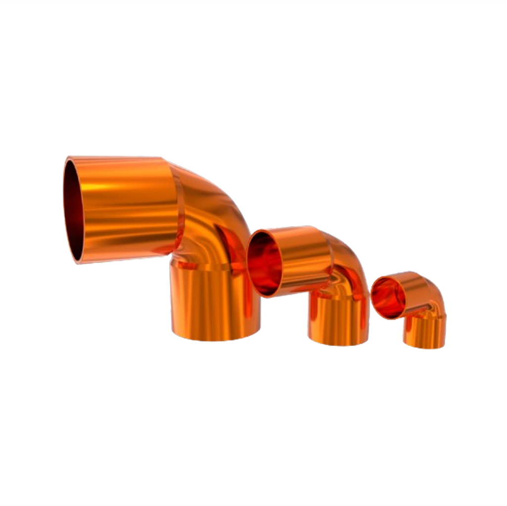 Tubería y Accesorios de Cobre  / Codo 90° de cobre