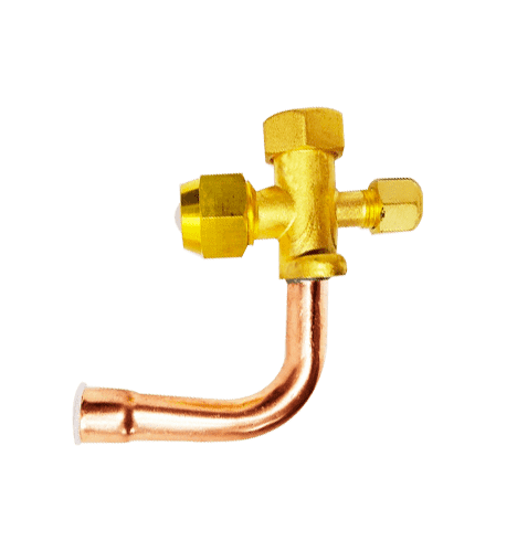 A/a spare parts / A/c condensing unit straight valves for r410a