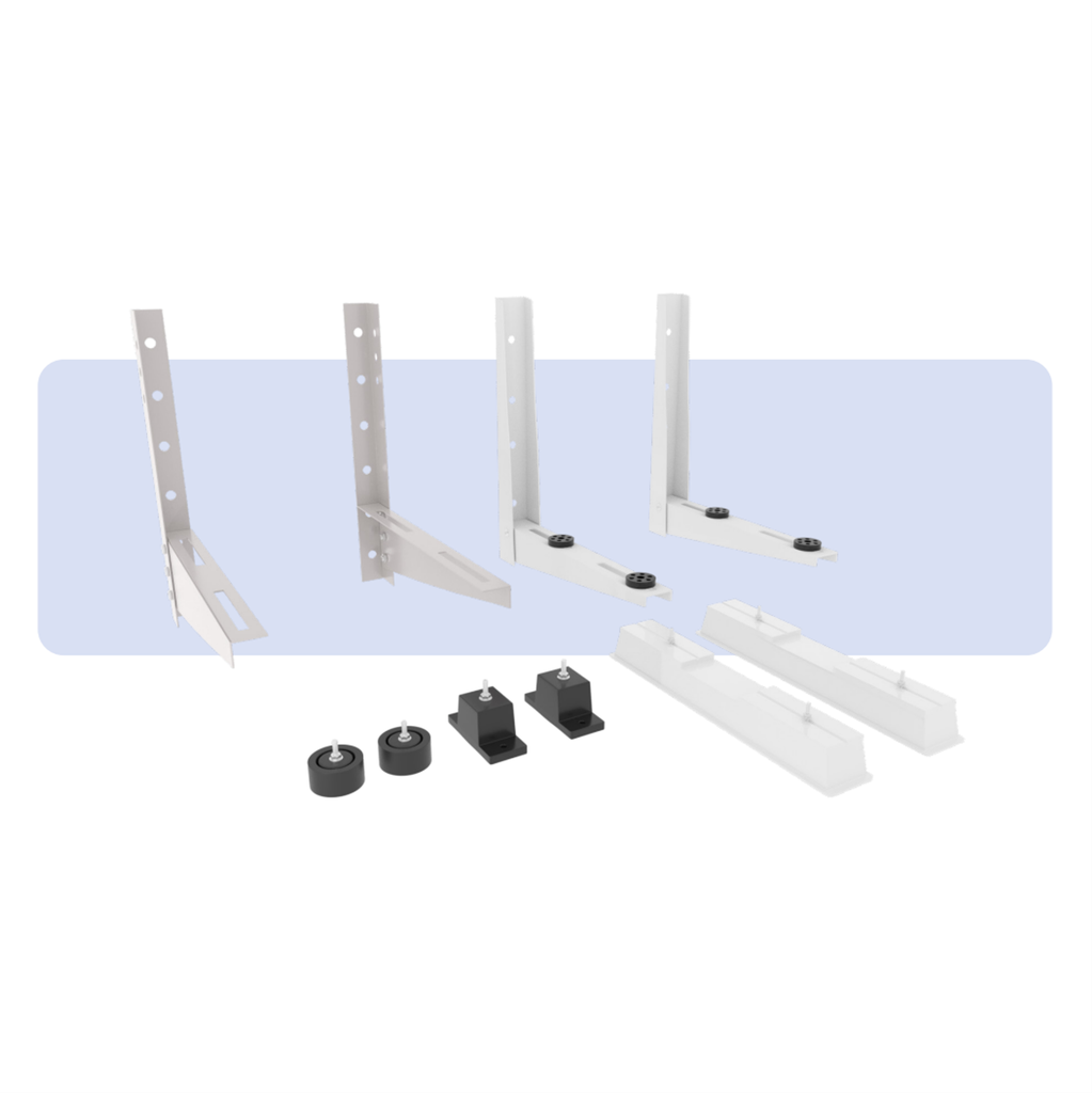 A/a spare parts / Mini split wall mounting brackets set