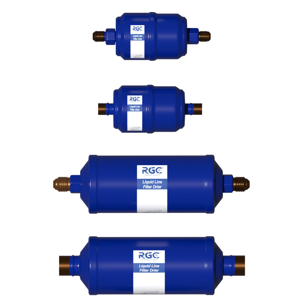 Componentes filtrantes y de seguridad / Filtro secador de línea de líquido
