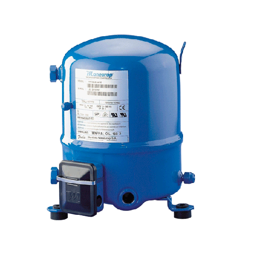 [14200120] Compresor sellado 3.5 HP R-404A 220V b-b Danfoss maneurop ntz-096