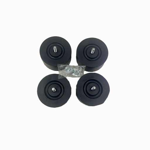 [06500056] Kit de 4 gomas base redonda antivibracion para A/A RGC