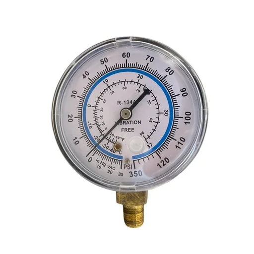 [19450010] Single Gauge R-134a R-404A R-22 female connector 1/4 inch RGC