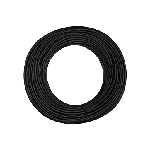 [12360002] Tubo capilar termoplastico negro 2.1mm interno 5.9mm externo RGC por metro
