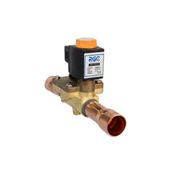 [10400053] Solenoid valve 7/8 in ODF with coil 220V 60Hz RGC