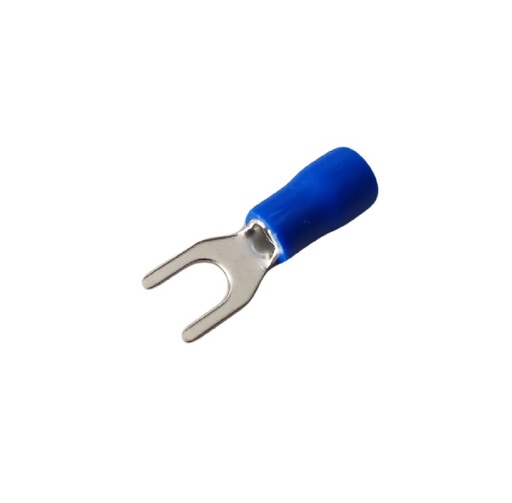 [19550344] Terminal tipo U 14-16 AWG 1/4 forro azul 100 pzs RGC (copia)