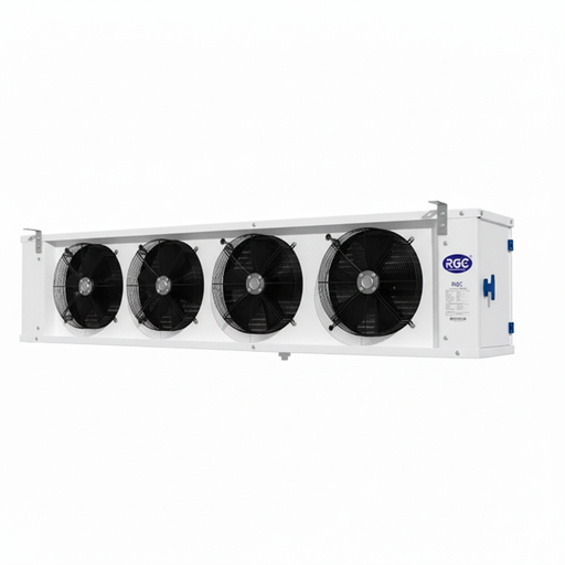 [10250139] Cold room evaporator 30kW 25 HP 220V PH3 102.360 BTU MBP 4 fan 20 inch with heater IDM-30.0/160T  RGC