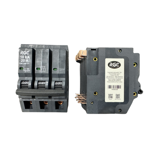 [10420320] Breaker de empotrar 3 polos 20A 240V 60Hz RGC